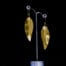 24K Gold Dipped 99.9% Pure Fine Silver Maile Earrings