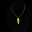 24K Gold Dipped Maile Pendant and Chain