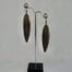 Antique Brass Hawaiian Maile Earrings