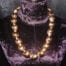 18K Rose Gold Dipped Kukui Nut Lei